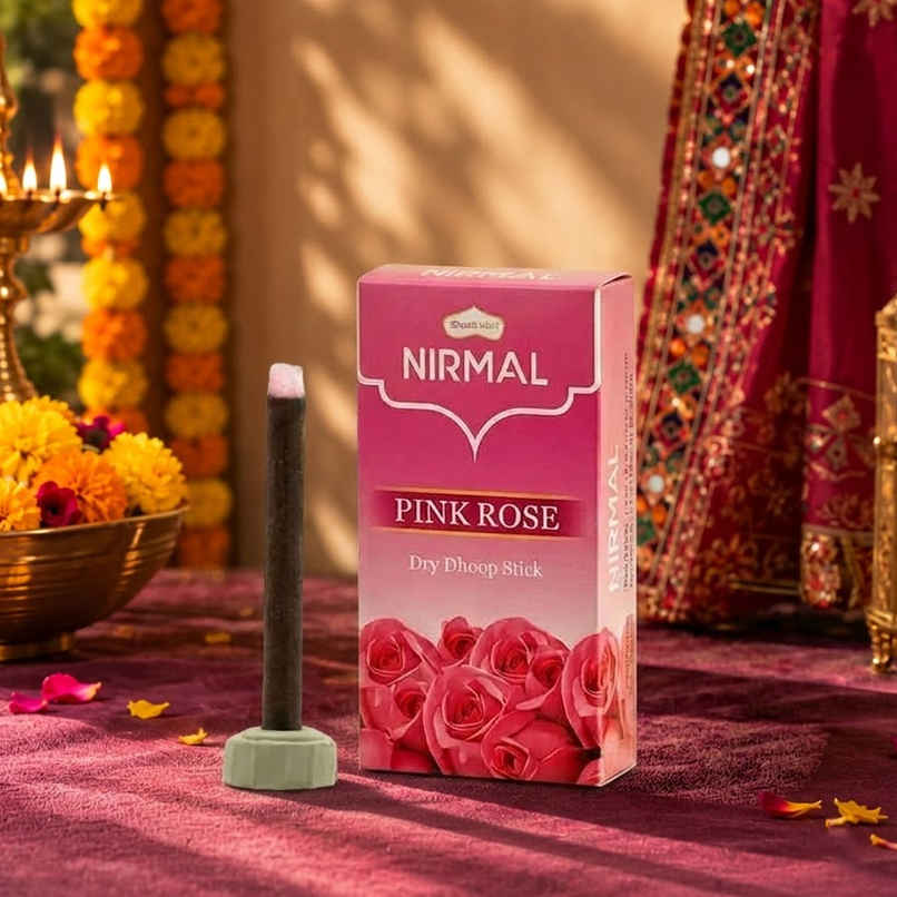 Nirmal Rose Dry Dhoop Stick | Shubhkart
