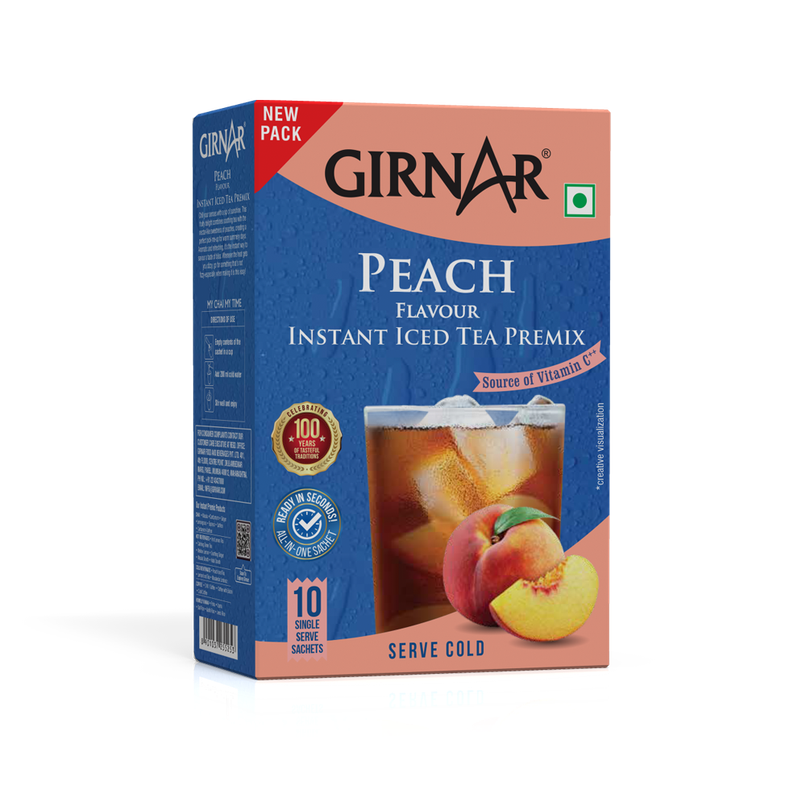Girnar Peach Iced Tea Instant Premix Girnar Peach Iced Tea Instant Premix