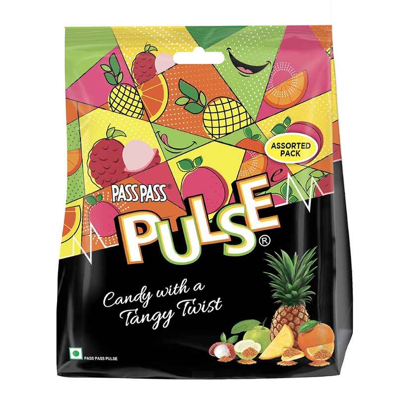 Pulse Assorted Candy Pouch | Tangy Candy Mix Pulse Assorted Candy Pouch | Tangy Candy Mix