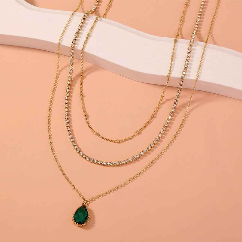 Just Lil Things Artificial Gold Necklace | jltn0833