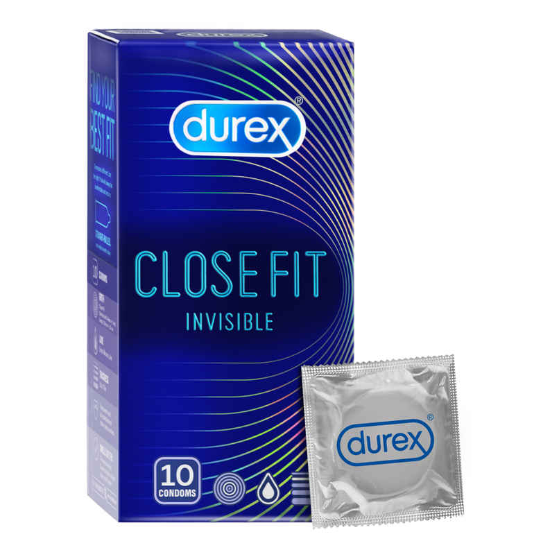Durex Close Fit Invisible Condom | Safe & Comfortable Durex Close Fit Invisible Condom | Safe & Comfortable