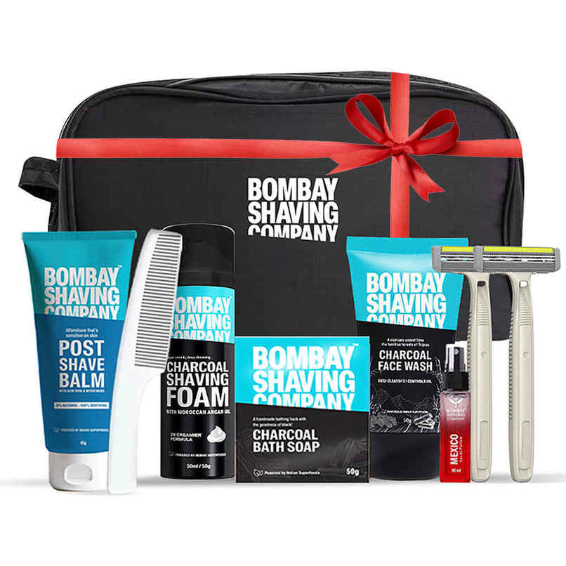 Bombay Shaving Company 9-In-1 Premium Grooming Kit Gift For Men Bombay Shaving Company 9-In-1 Premium Grooming Kit Gift For Men