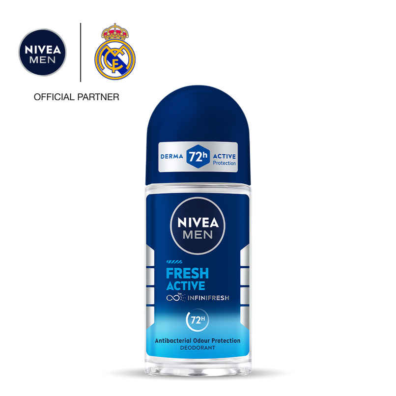 Nivea Fresh Active Underarm Roll On 72h Protection