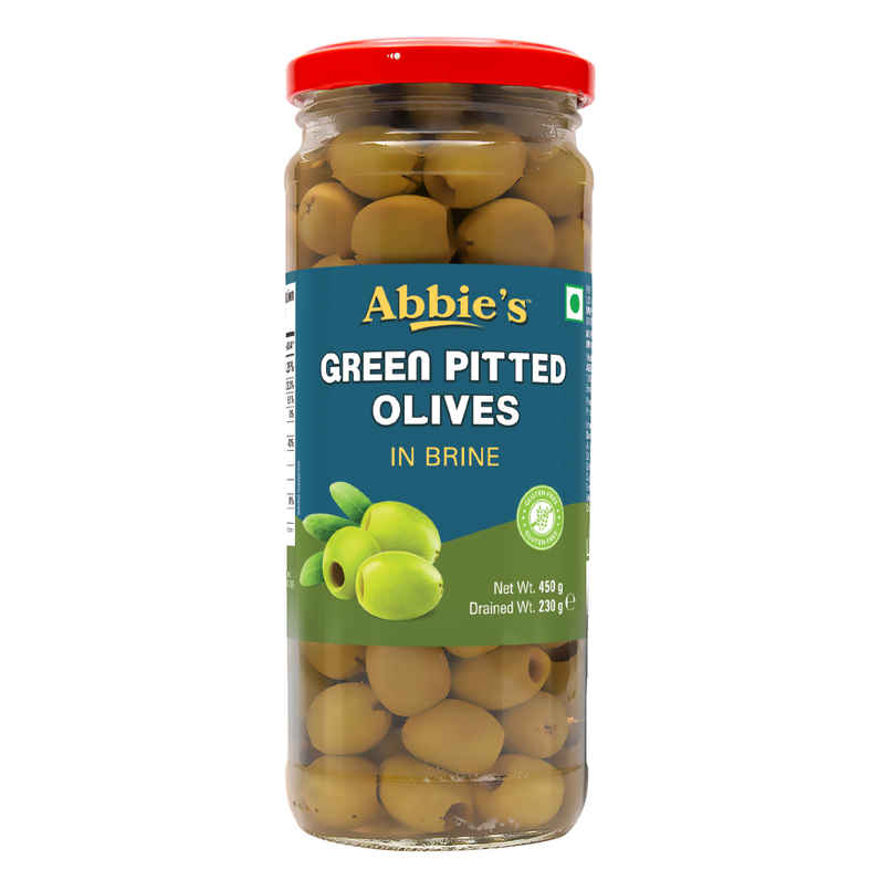 Abbie's Olives Green Pitted