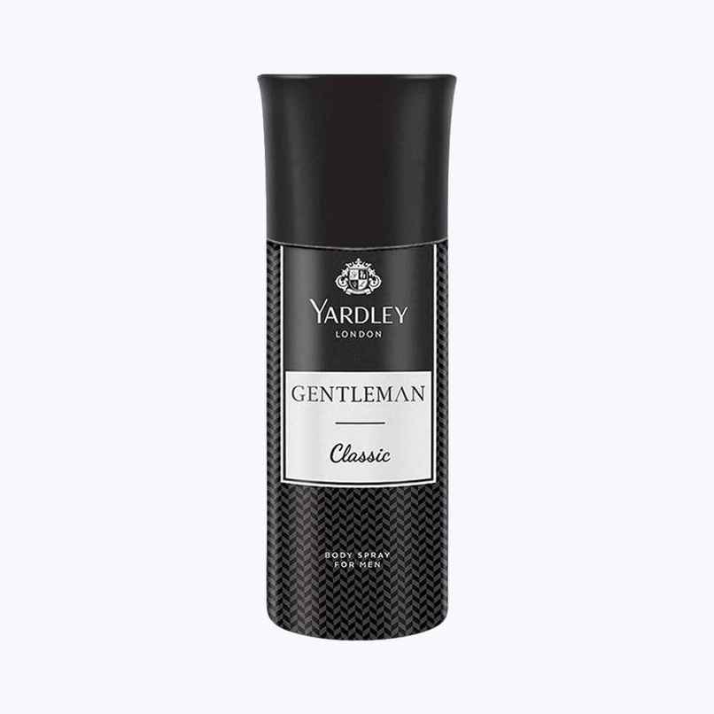 Yardley London Gentleman Classic Body Deodorant for Men With Fresh Woody Fougere Notes