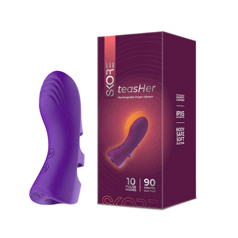 Skore Teaser Finger Vibrator | Rechargeable | Waterproof