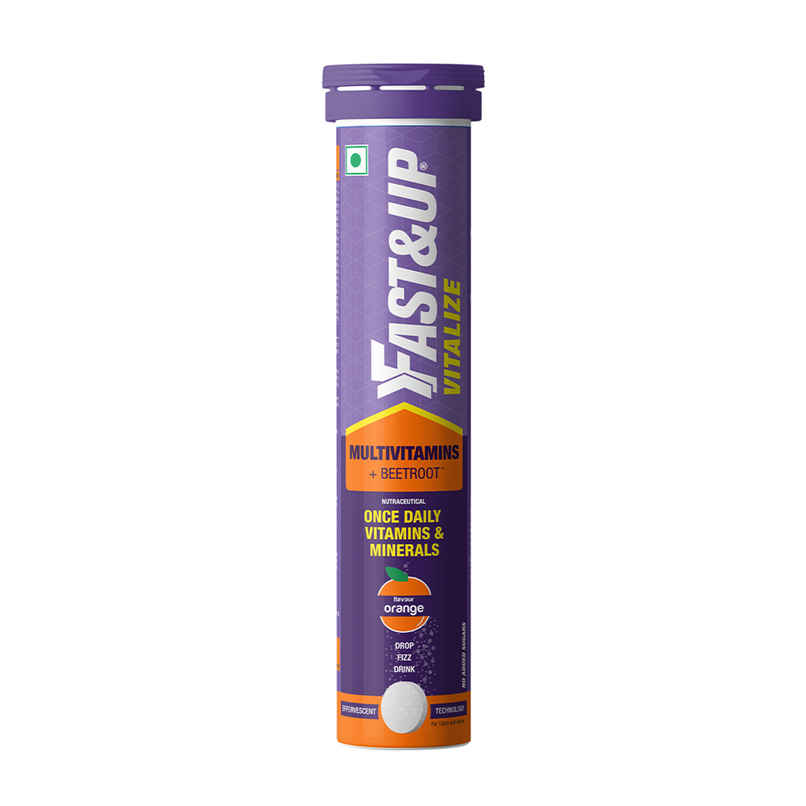 Fast&Up Vitalize Daily Multivitamins - Orange Fast&Up Vitalize Daily Multivitamins - Orange