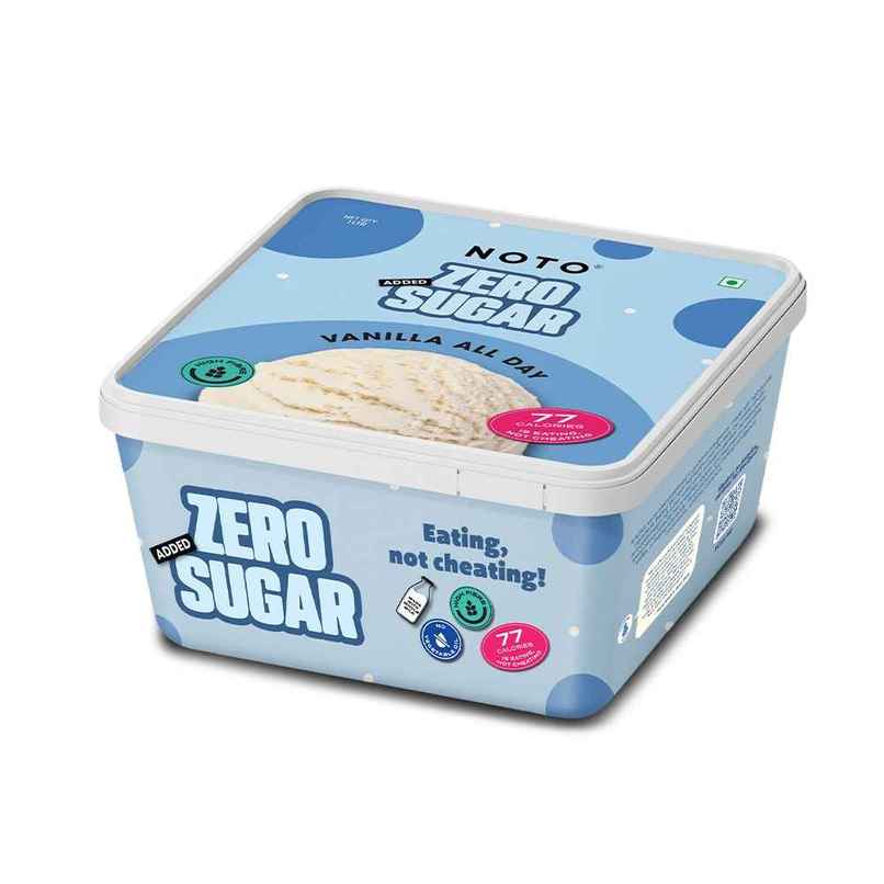 NOTO Vanilla Sugar Free, Guilt Free Tub NOTO Vanilla Sugar Free, Guilt Free Tub