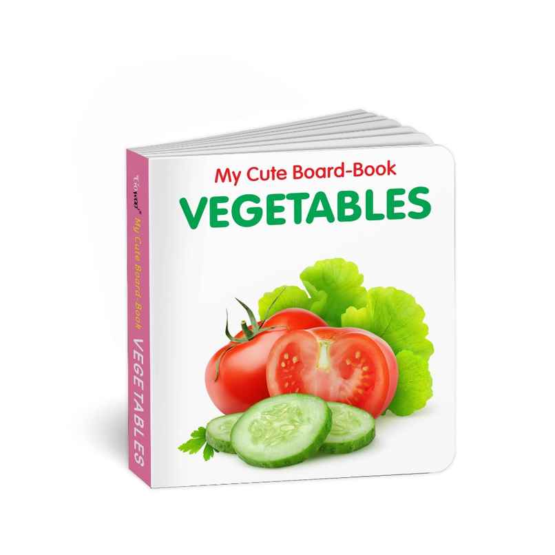 My Cute Board Book Vegetables | Early Learning Little Books for Toddlers | Preschool Board Book