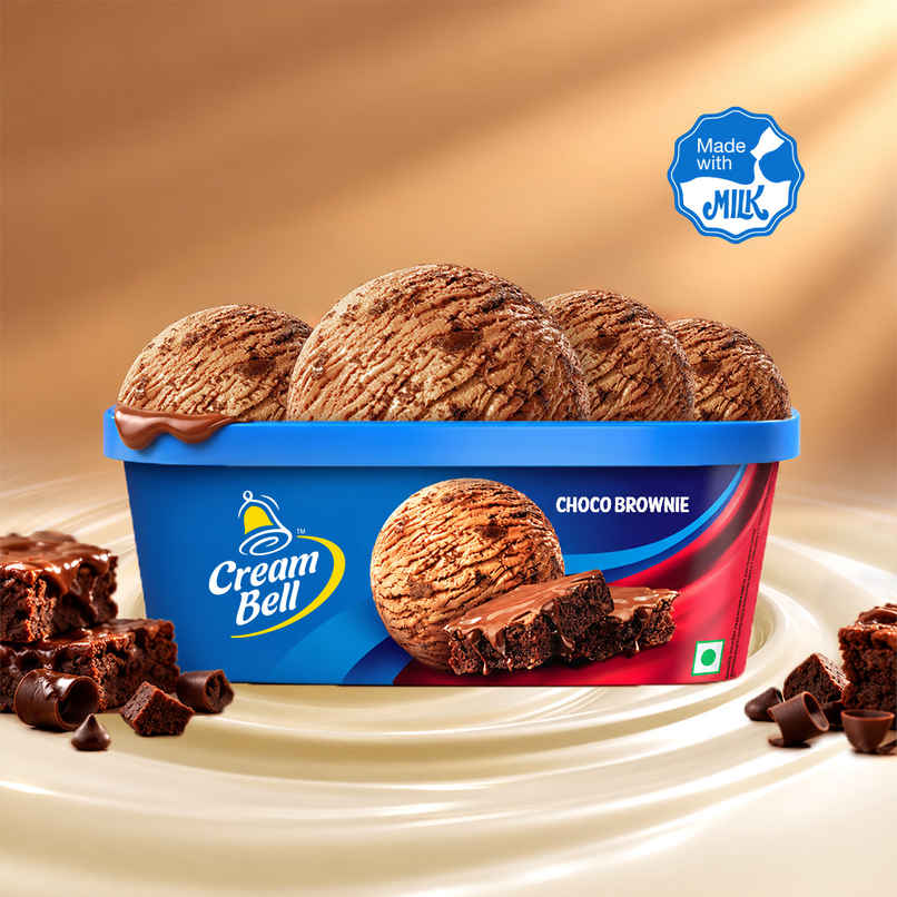 Cream Bell Choco Brownie Ice Cream Tub