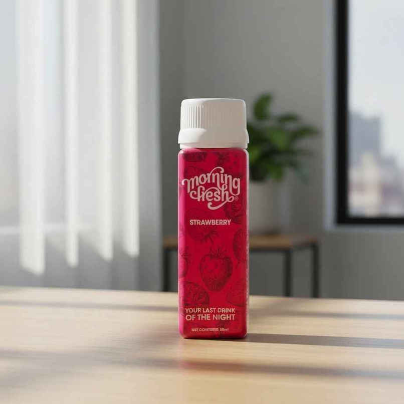 Morning Fresh Strawberry Anti Hangover Drink Morning Fresh Strawberry Anti Hangover Drink