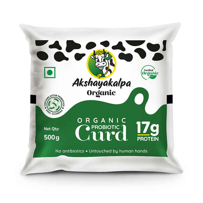 Akshayakalpa Organic Probiotic Curd Pouch