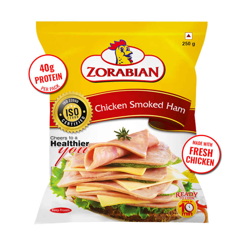 Zorabian Chicken Smoked Ham | High Protein | No Trans Fat | No MSG | Fresh Chicken Zorabian Chicken Smoked Ham | High Protein | No Trans Fat | No MSG | Fresh Chicken