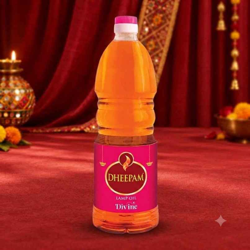 Lamp Oil Pet | Bottle | Dheepam
