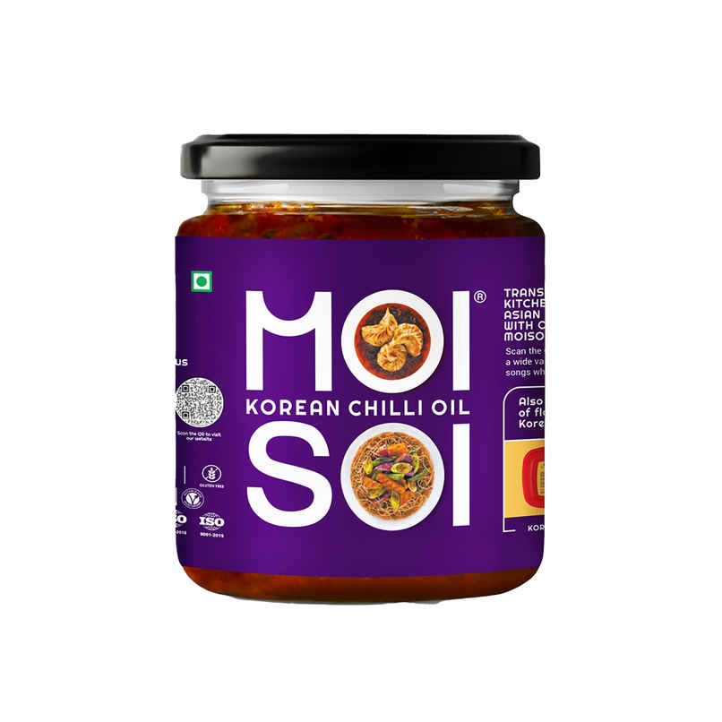 MOI SOI Korean Chilli Oil - Vegan, Used As Spread, Marinade & Dip
