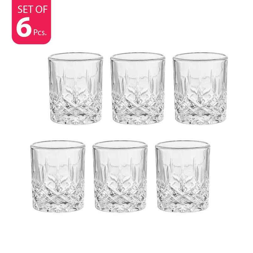 Paris Shot Glass | SKB3639 | 70 ml | Set of 6 | Sanjeev Kapoor