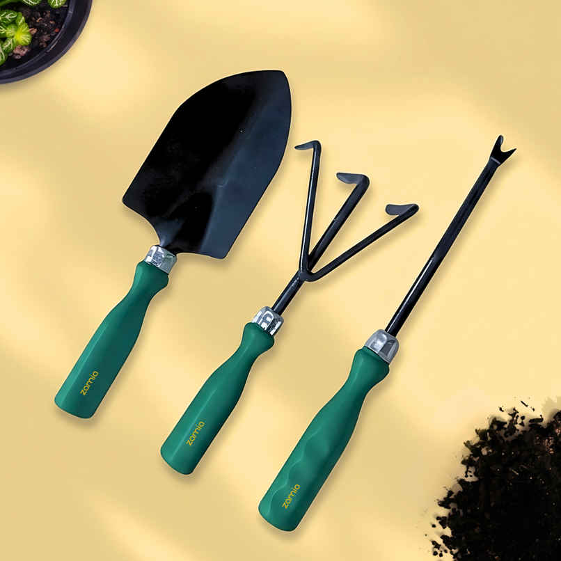 Zamia Garden Tool Set | Trowel, Cultivator & Weeder , Hand Tools | Pac of 3 | By Nurturing Green Zamia Garden Tool Set | Trowel, Cultivator & Weeder , Hand Tools | Pac of 3 | By Nurturing Green