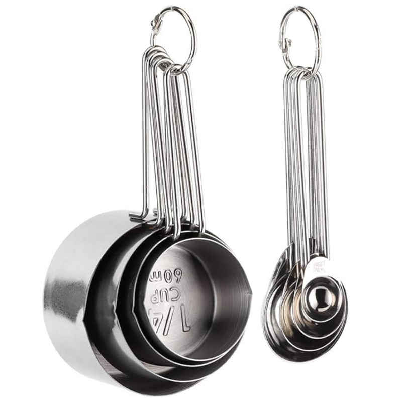 Se7en Measuring Cup, Stainless Steel Kitchen Spoon, For Milk Tea Shops, Bars