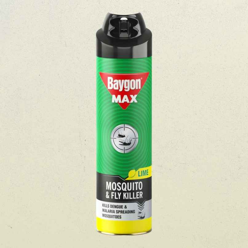 Baygon Max Lime Fragrance Mosquito and Fly Killer Spray
