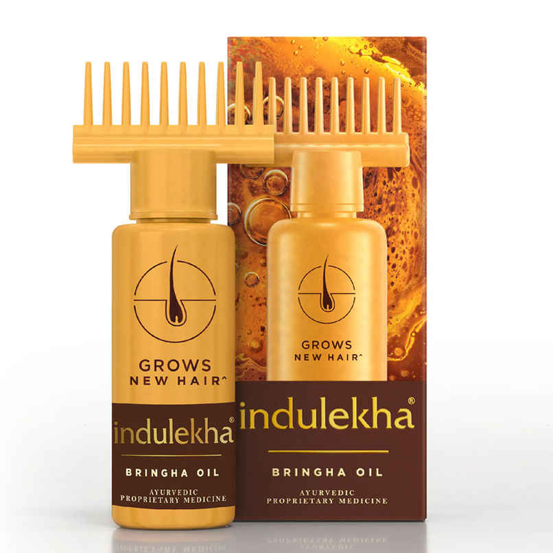 Indulekha Bringha Oil | Reduces Hair Fall And Grows New Hair | 100% Ayurvedic Oil Indulekha Bringha Oil | Reduces Hair Fall And Grows New Hair | 100% Ayurvedic Oil