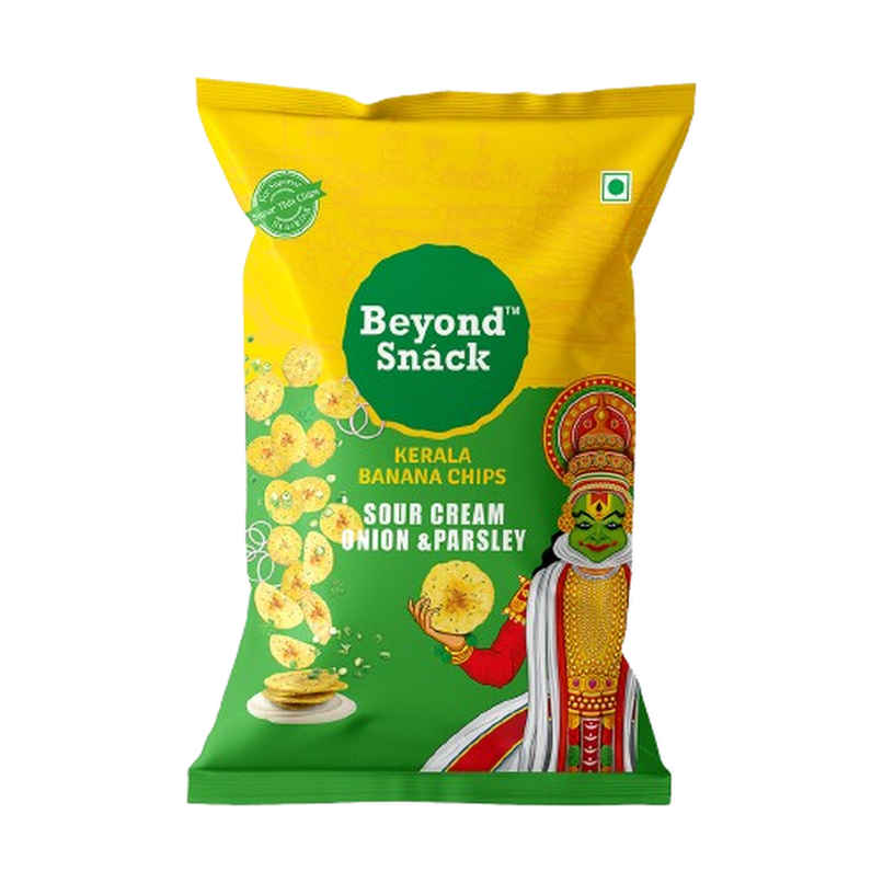 Beyond Snack Kerala Banana Chips | Sour Cream, Onion & Parsley Beyond Snack Kerala Banana Chips | Sour Cream, Onion & Parsley