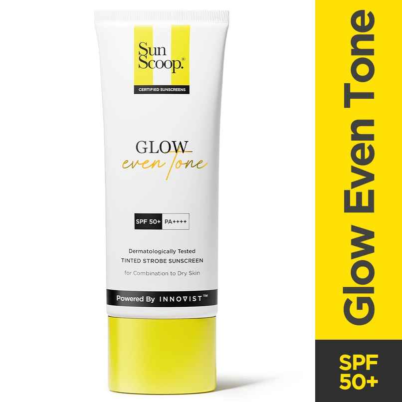 Sunscoop Glow Even Tone Cream Face Sunscreen SPF 50+ PA++++,