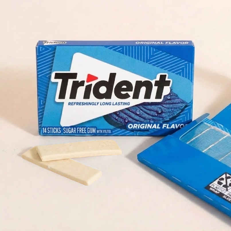 Trident Sugar Free Chewing Gum Original Flavor Trident Sugar Free Chewing Gum Original Flavor