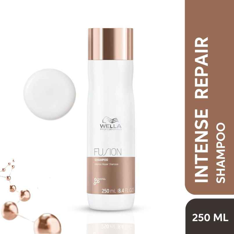 Wella Professionals Fusion Intense Repair Shampoo for Frizzy and Dry Damaged Hair