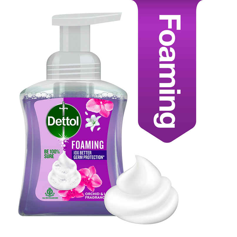 Dettol Foaming Handwash Orchid & Lily Pump Dettol Foaming Handwash Orchid & Lily Pump