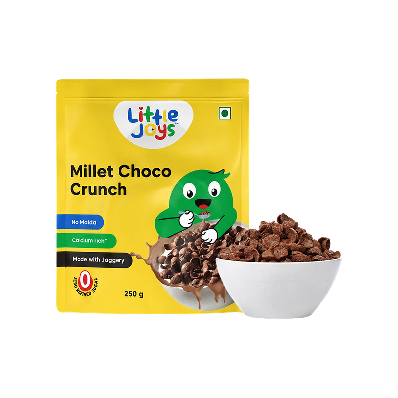Little Joys Millet Choco Crunch | No Maida, No Preservatives Little Joys Millet Choco Crunch | No Maida, No Preservatives