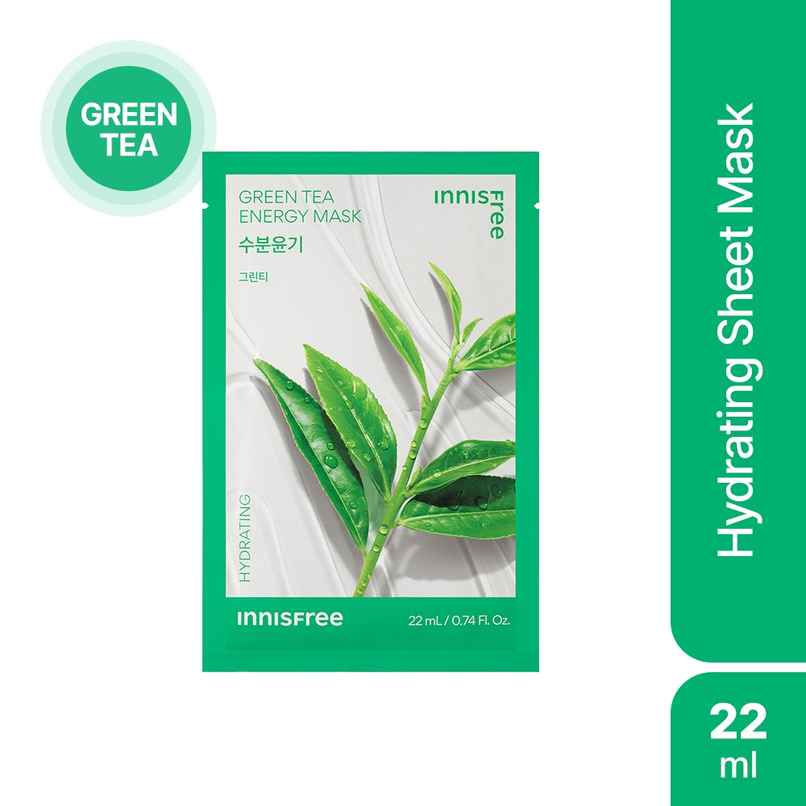 Innisfree Squeeze Energy Sheet Mask | Essence Type | Green Tea