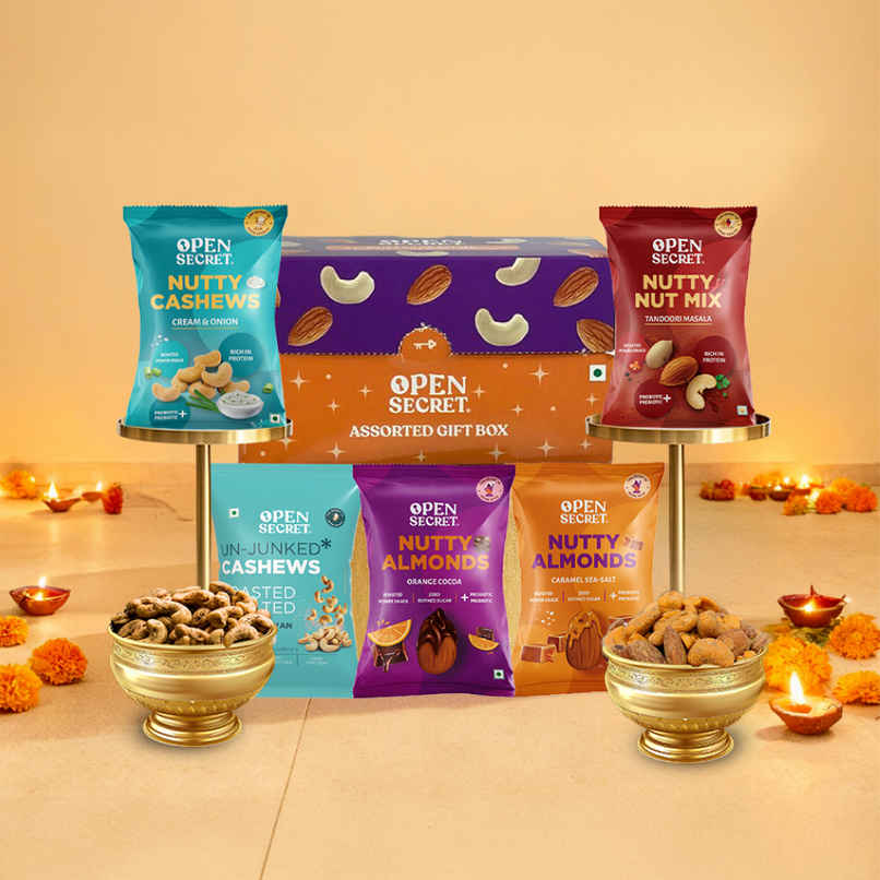 Open Secret Dry Fruit Gift Box | Healthy & Nutritious