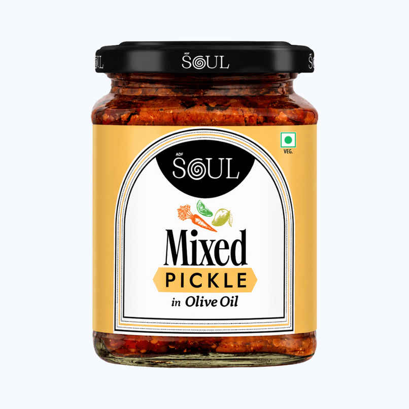 ADF Soul Mixed Pickle In Olive Oil