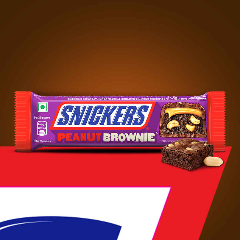 Snickers Peanut Brownie Chocolate Bar | Loaded with Brownie, Peanuts & Caramel