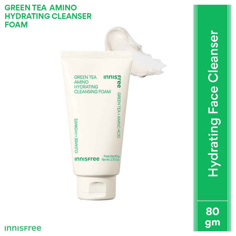 Innisfree Green Tea Hydrating Amino Acid Foam Cleanser