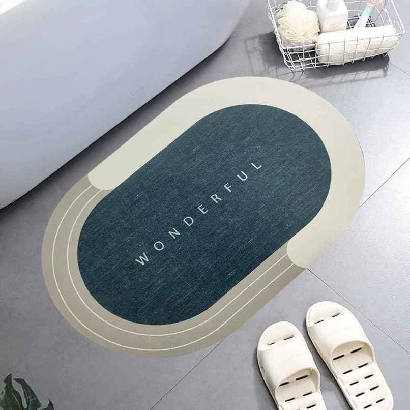 Status Silicon Anti-Skid Bath Mat | 38 x 58 cm | Wonderful | Assorted