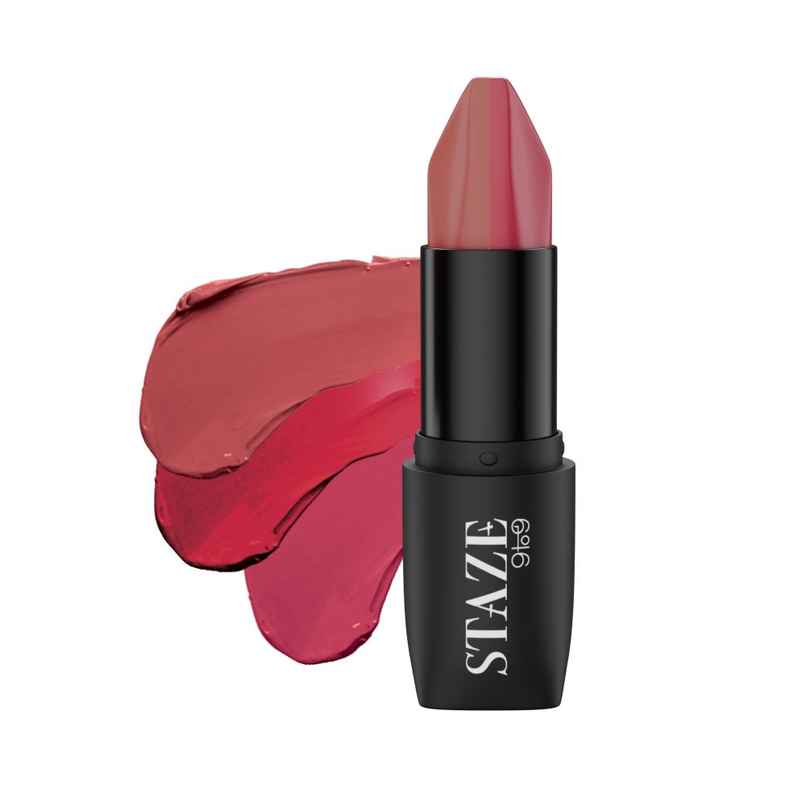 Staze 3 in 1 Transferproof Matte Lipstick | 03 Caramel Rose