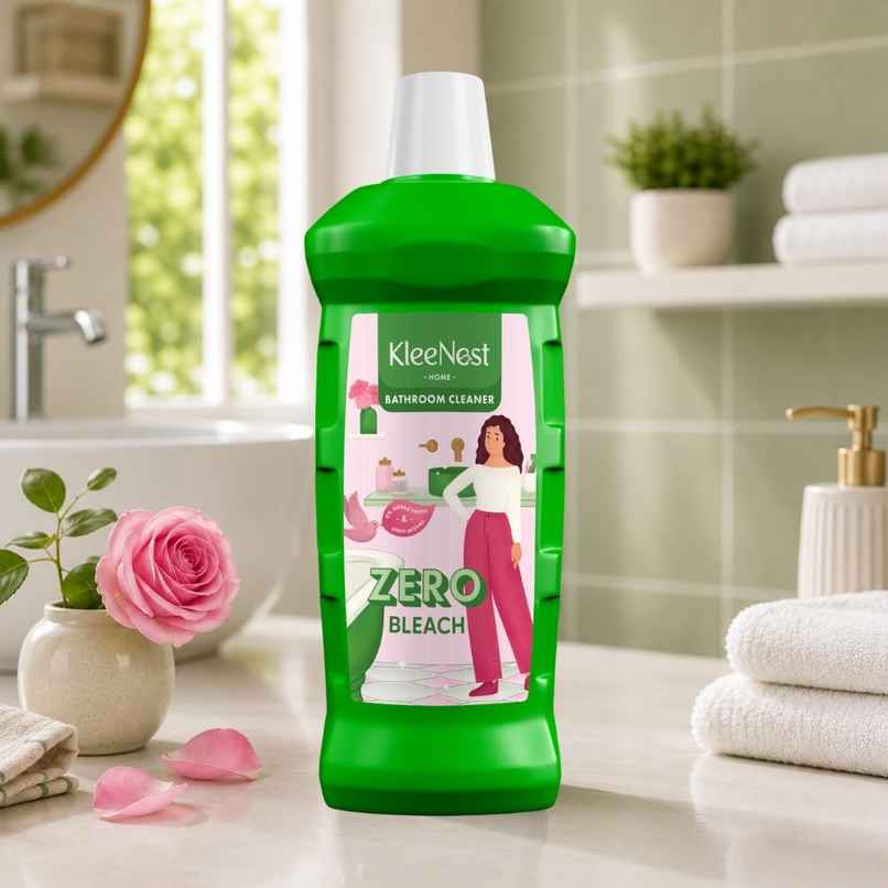 Kleenest Rose Bathroom Cleaner Liquid