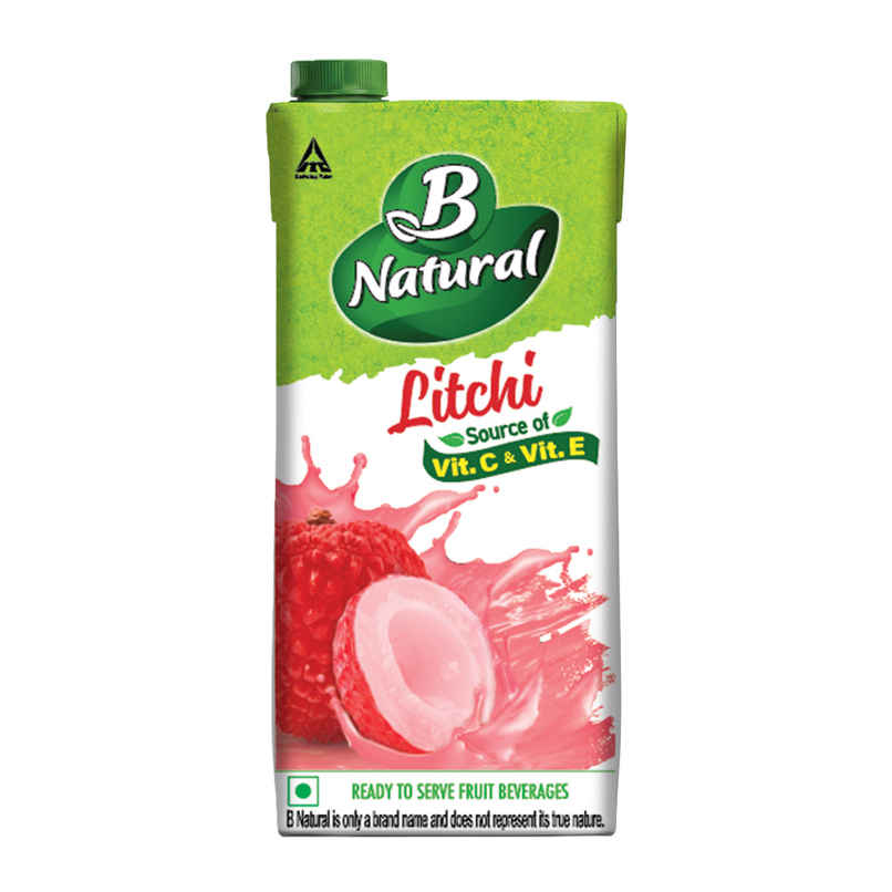 B Natural Litchi Juice, Vitamin C & E B Natural Litchi Juice, Vitamin C & E