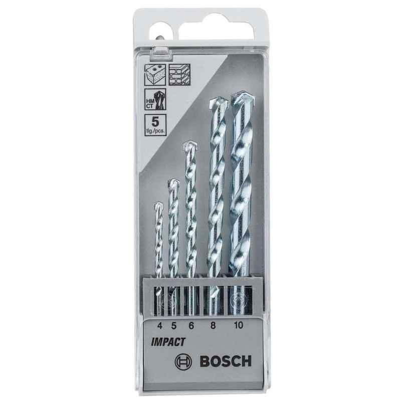 BOSCH Masonry Drill Bit Set Suitable For All Drill Machines