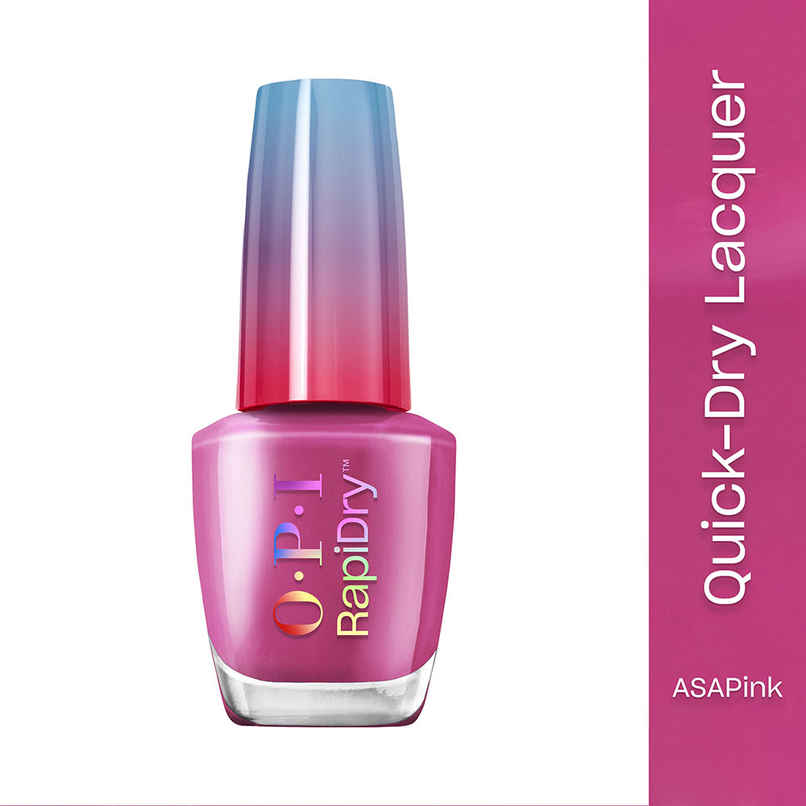 OPI Rapidry Nail Polish ASAPink Quick Dry Smudge Proof