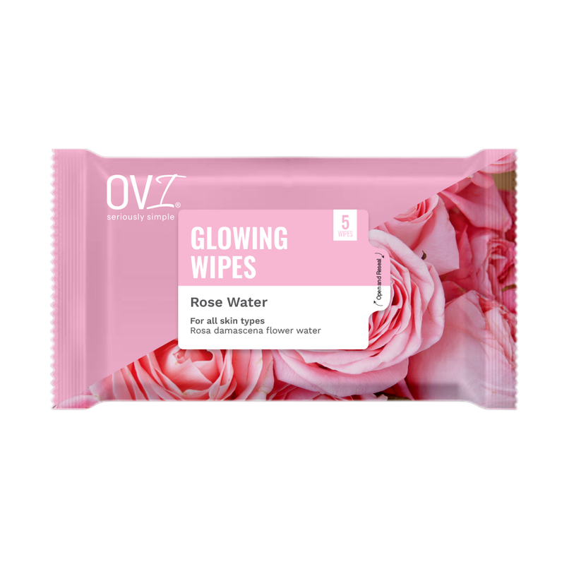 OVI Rose Water Glowing Wipes | 5 Pulls OVI Rose Water Glowing Wipes | 5 Pulls