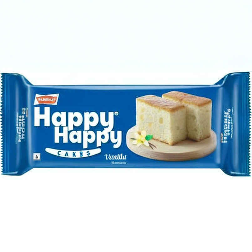 Parle Happy Happy Cake Vanilla | Bakery Delight