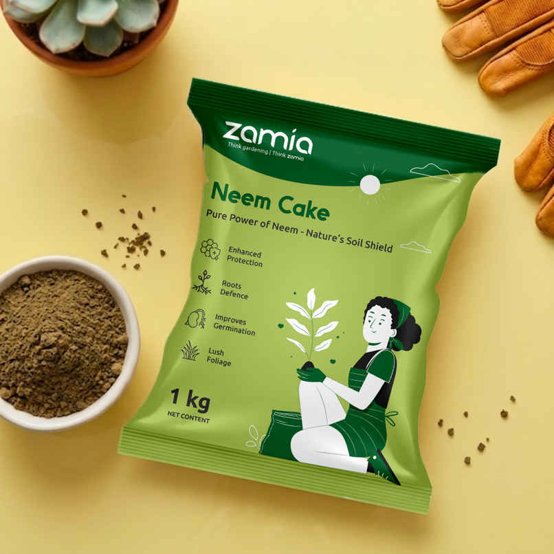 Zamia Neem Cake Powder | Organic Fertilizer & Soil Conditioner | By Nurturing Green Zamia Neem Cake Powder | Organic Fertilizer & Soil Conditioner | By Nurturing Green