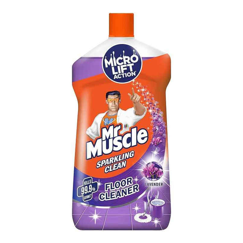 Mr. Muscle Lavender Sparkling Floor Cleaner Liquid