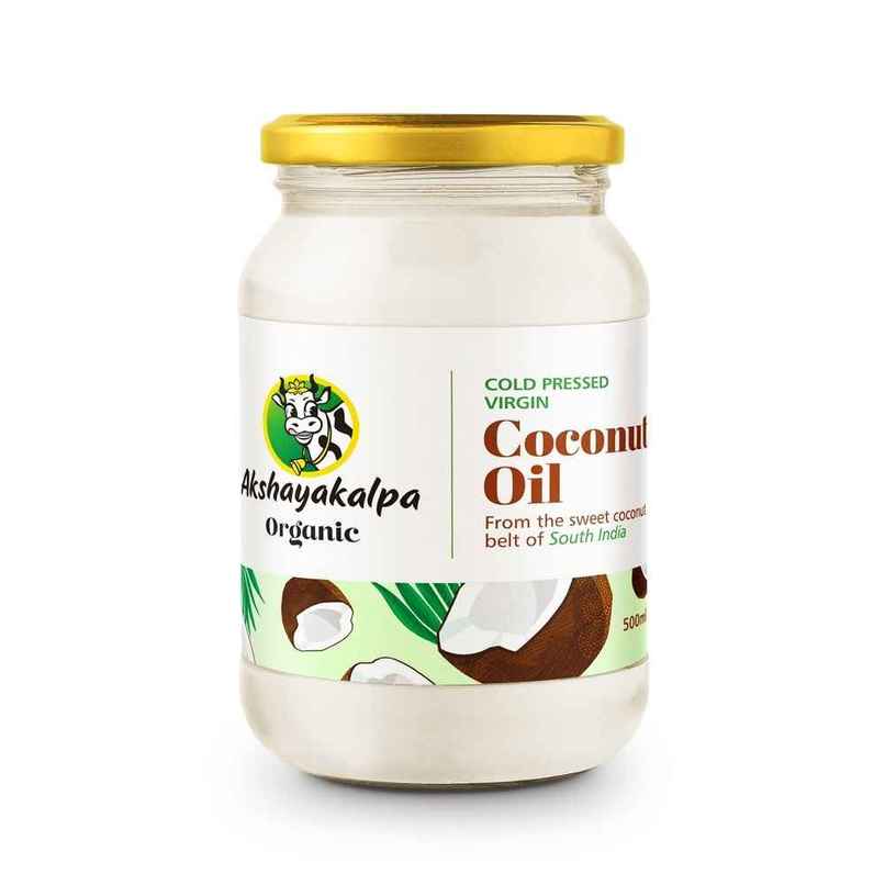 Akshayakalpa Organic Virgin Coconut Cold Pressed Oil | Multipurpose Nariyal Oil
