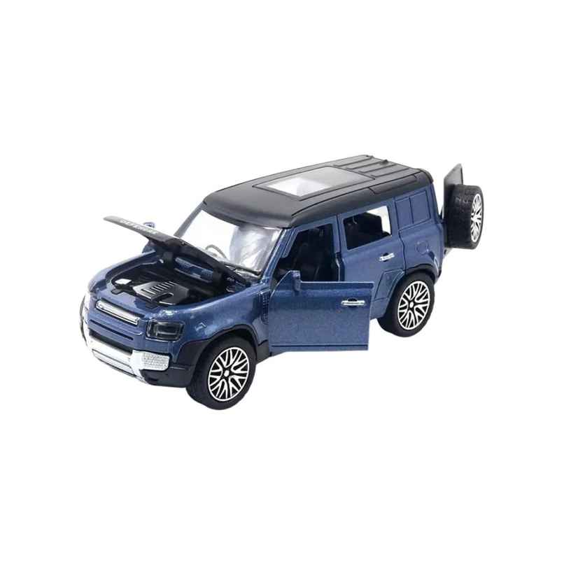 Chigy Wooh Defender Toy Car Metal Body Openable Doors Bonnet and Boot for Kids,Assorted