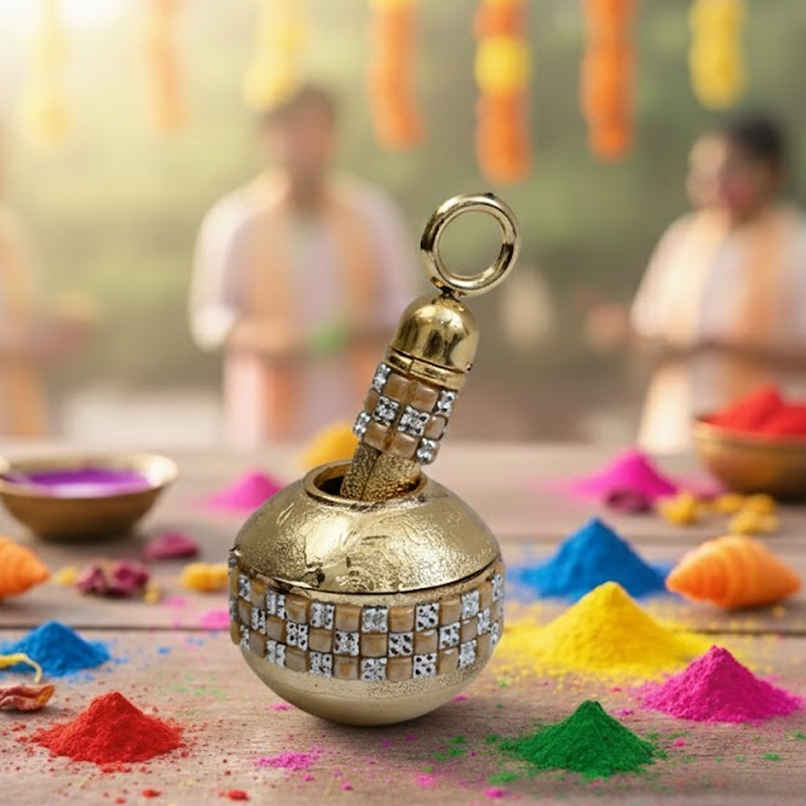 Ladoo Gopal Matki Holi Pichkari | Diacraft