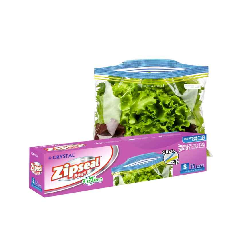 Crystal Small Zip Seal Bag