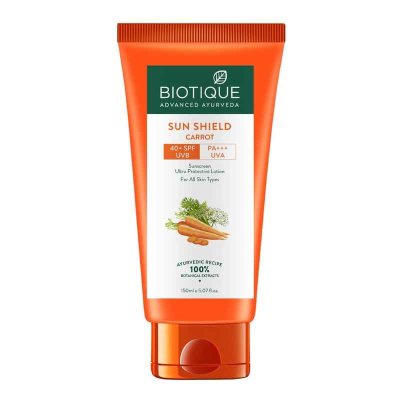 Biotique Carrot Sunshield SPF 40 Lotion